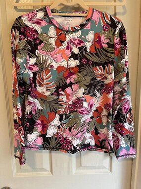 Roxy Sun Protection long sleeve rash guard swim tee